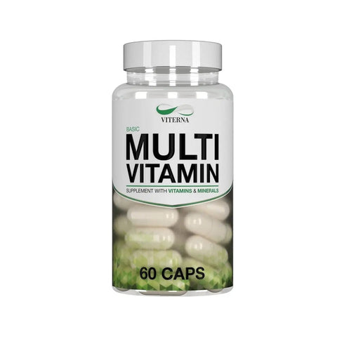 Basic Multi Vitamin 60 caps - VITERNA - VIBMV60