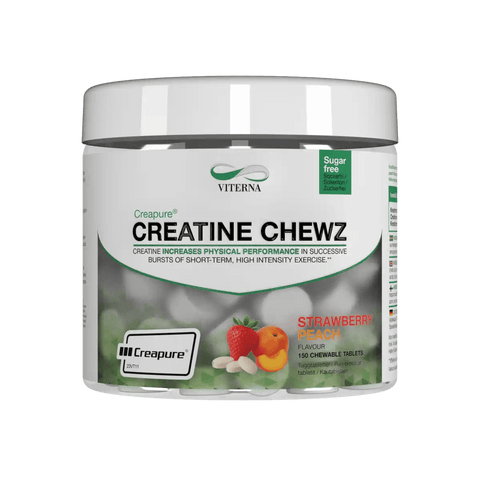 Creapure® Creatine Chewz 150 tabs Lemon - Sugar Free - VITERNA - VICC150SP
