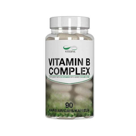 Vitamin - B Complex 90 caps - VITERNA - VIVBC