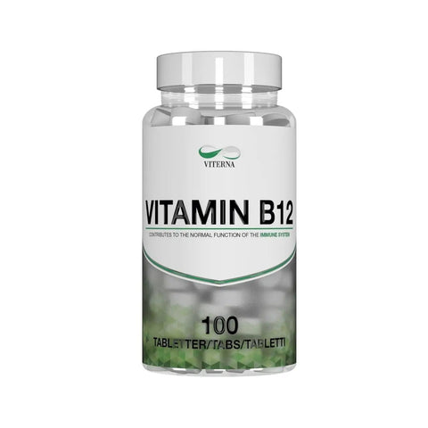 Vitamin B12 100 tabs Vegan - VITERNA - VIVB12